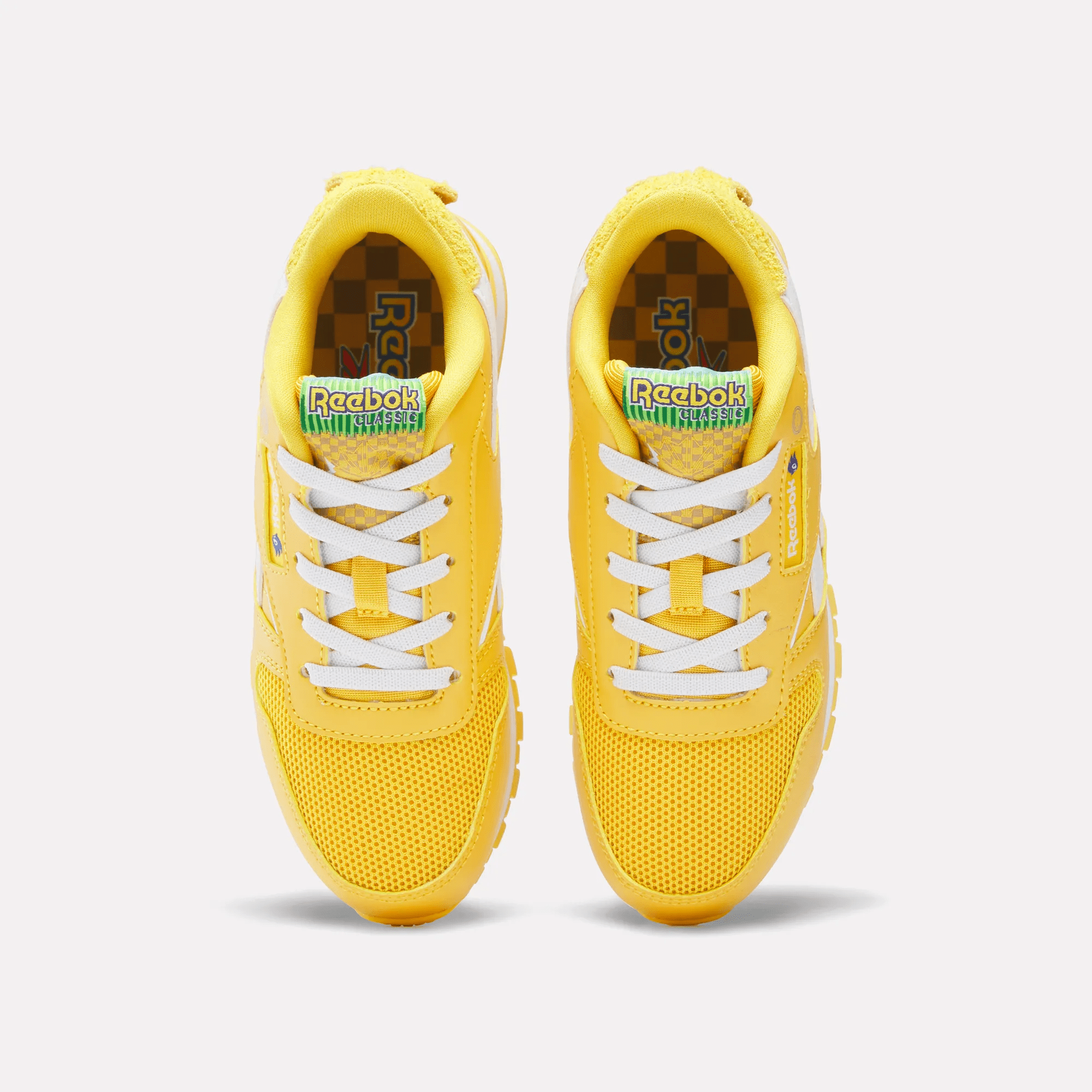 Reebok x Sonic Classic Leather Step 'N' Flash Shoes - Preschool