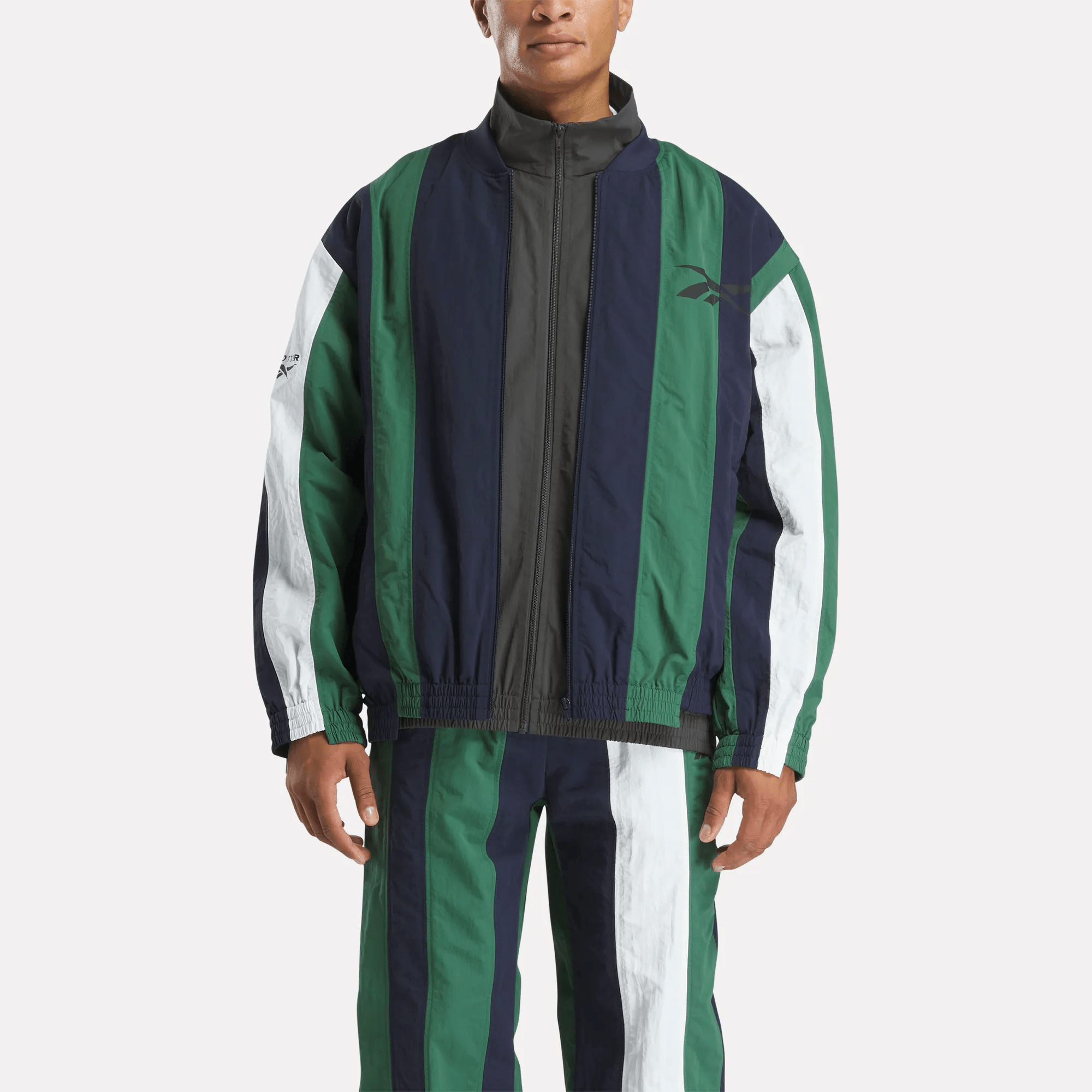 Paneled Track Jacket