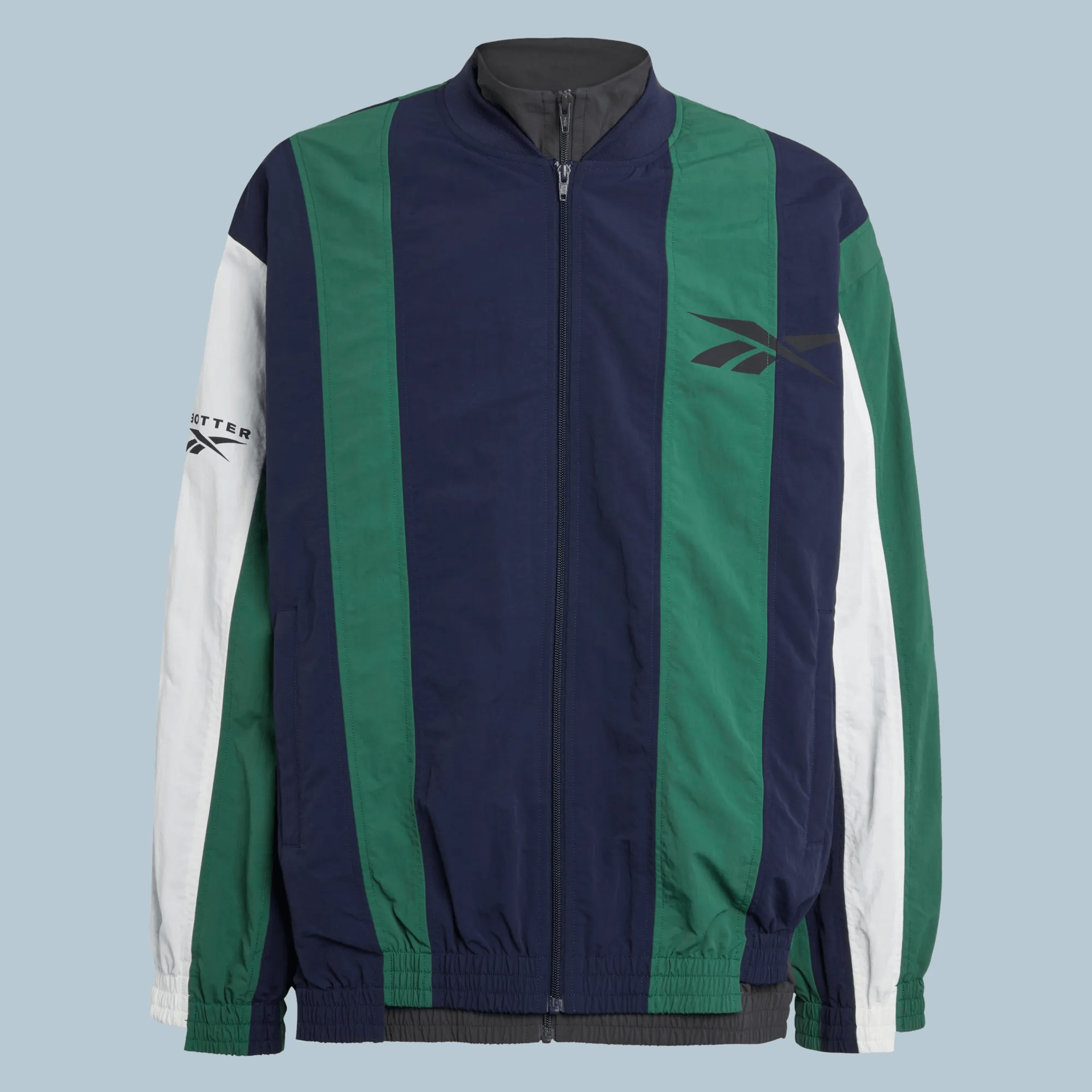 Paneled Track Jacket