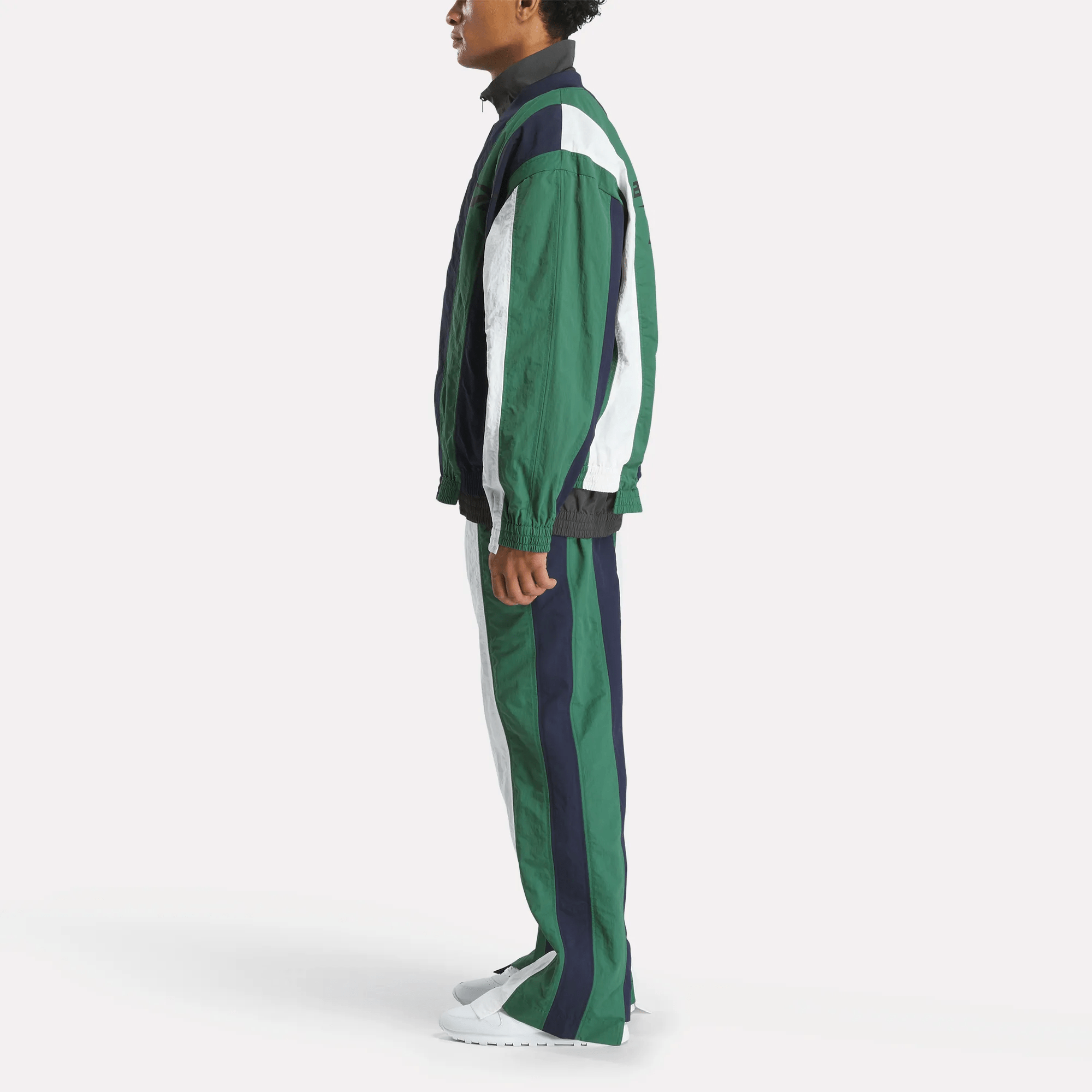 Paneled Track Jacket